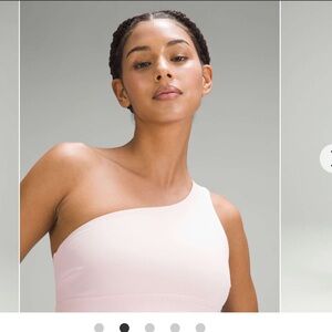 Lululemon Align Asymmetrical Bra Light Support C/D Cup Sz 8